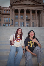 Load image into Gallery viewer, Hufflepuff Appliqué OVERSIZED