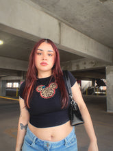 Load image into Gallery viewer, Leopard Mouse Crop Tee