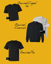 Load image into Gallery viewer, Hufflepuff Appliqué OVERSIZED
