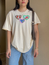 Load image into Gallery viewer, Fabric Hearts Tee
