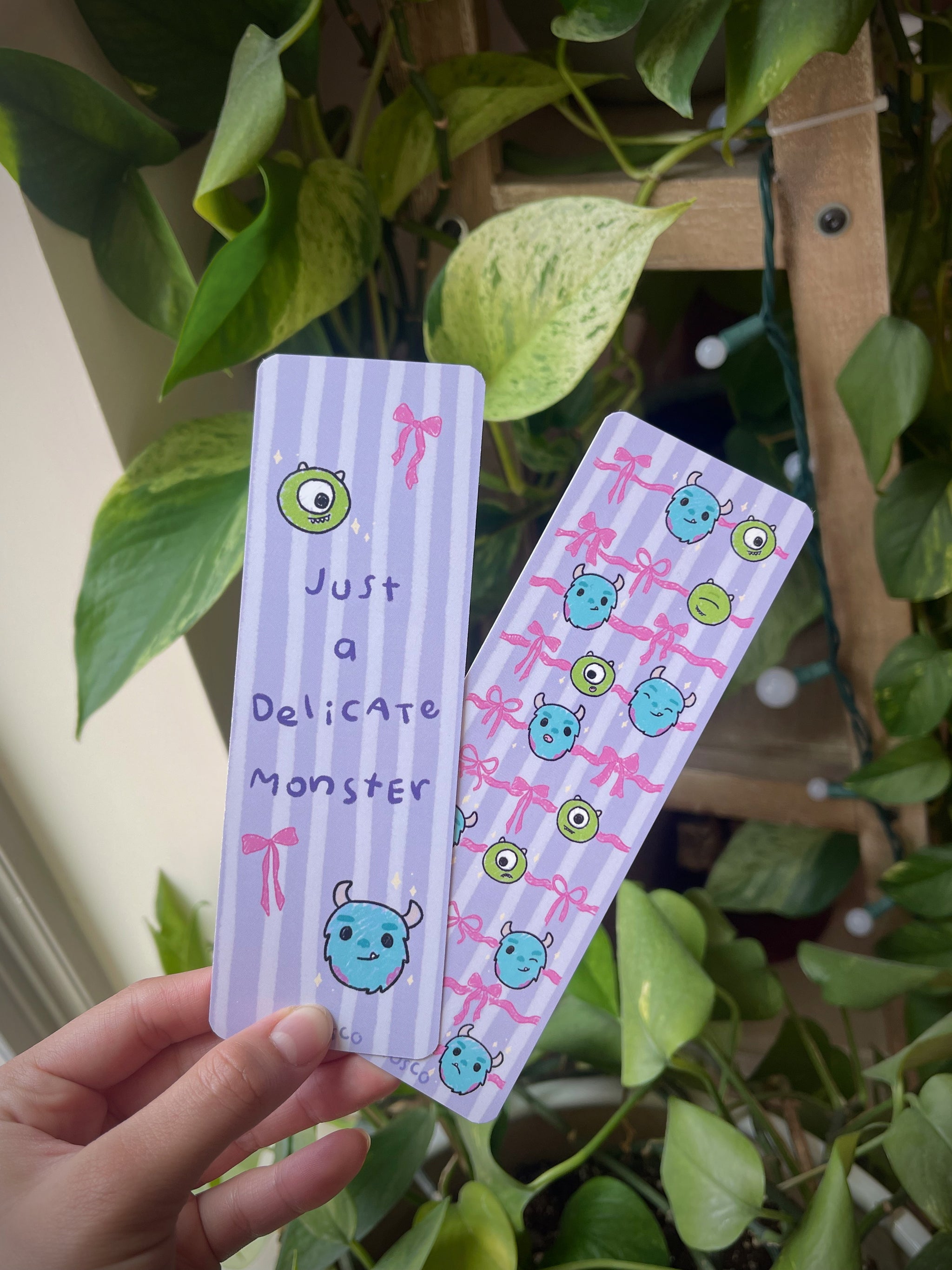 delicate monsters Delicate Monsters Bookmark – 3Sibs