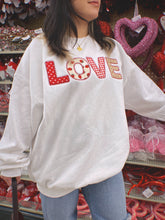 Load image into Gallery viewer, Love OVERSIZED Crewneck Sweatshirt
