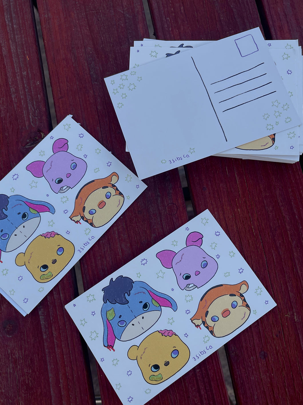 Zombie Friends Postcard